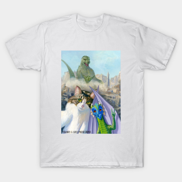 Magnus & Loki: Photo Bomb T-Shirt-TOZ